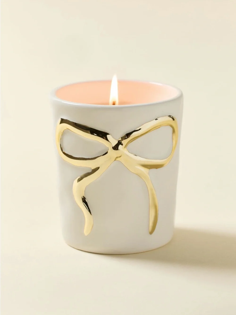 Urban Outfitters Bow Scented Candle, Floral Magic